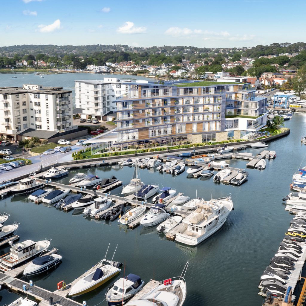 New Luxury Apartments for Sale, Salterns Marina, Poole – Exterior Fortitudo Property Ltd