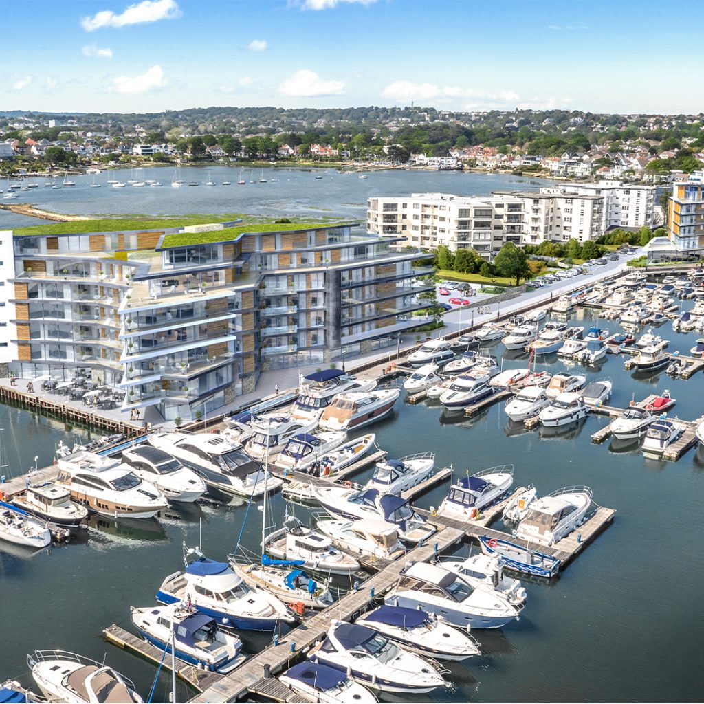 New Luxury Apartments for Sale, Salterns Marina, Poole – Exterior Fortitudo Property Ltd