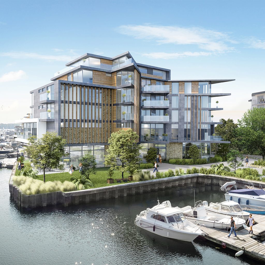 Salterns Marina, Poole Regeneration Luxury Hotel & Apartments – by Fortitudo Property Ltd
