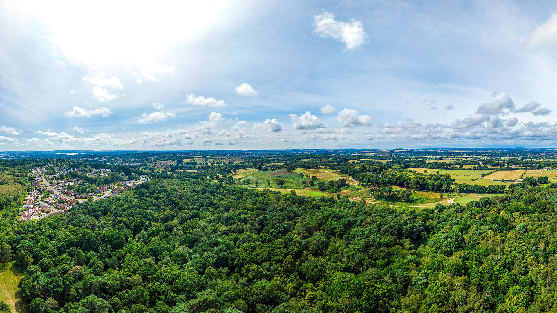 Fortitudo Property | Residential Developments | Wallace & Russel House, Upton Way, Broadstone, Poole, Dorset | Broadstone Aerial