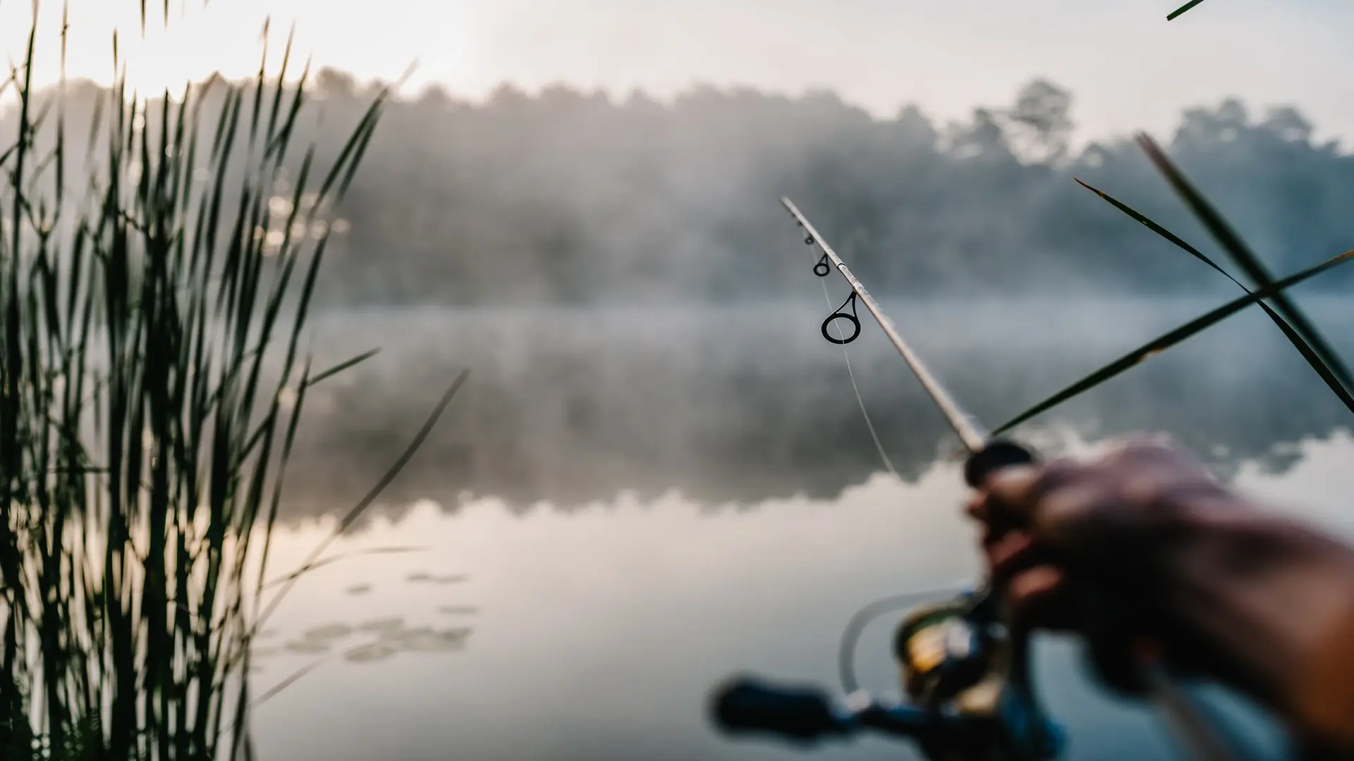Illustrative lifestyle image of fishing, inspired by the River Test near Mottisfont homes in Test Valley Hampshire